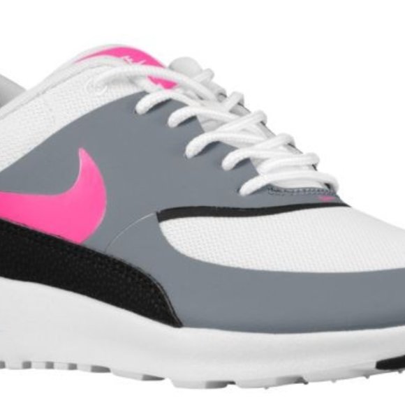 nike air max thea womens grey and pink